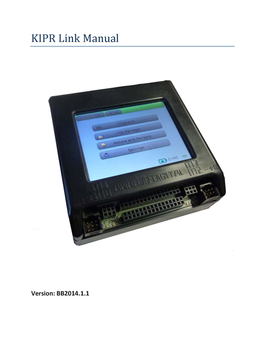 KIPR_Link_Getting_Started_Manual_1_1_Page_01